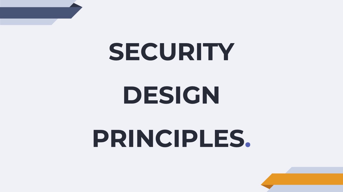 Security Principles for REST APIs