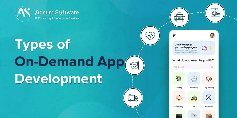 Types of On-Demand App Development