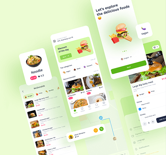 food delivery App Solutions